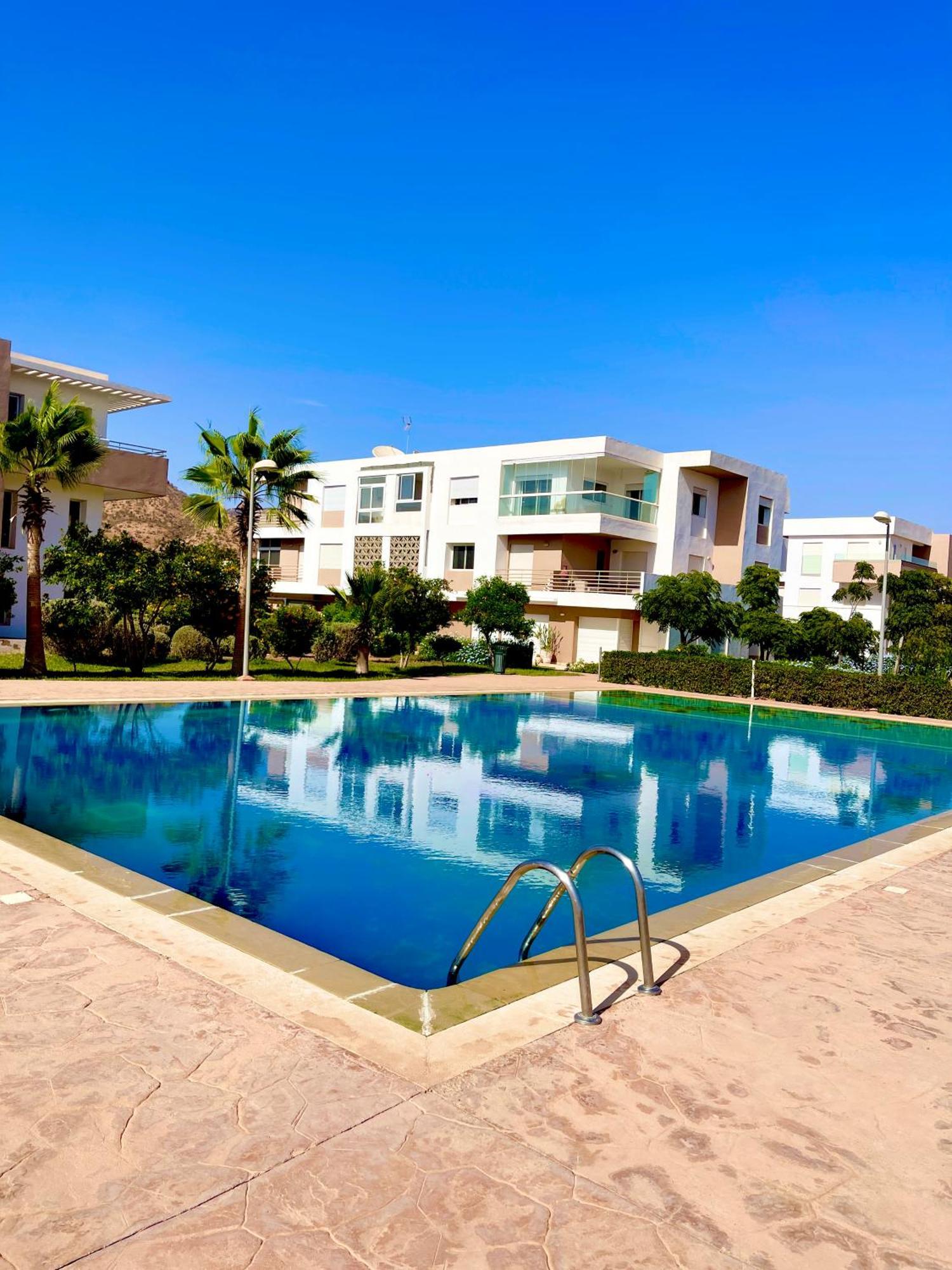 Appartement Vue Sur Piscine Et Montagne Imi Ouadar Taghazout Εξωτερικό φωτογραφία